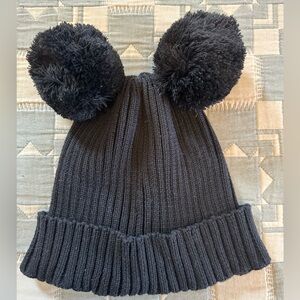 Mini Rodini knit Pom Pom hat